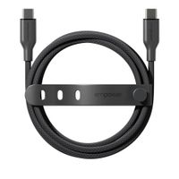 Empower by PanzerGlass Câble de recharge Racing USB-C vers USB-C - 60 W - 2 mètres - Space Black