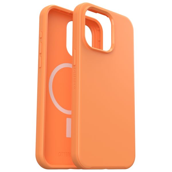 OtterBox Coque Symmetry MagSafe iPhone 15 Pro Max - Sunset Orange