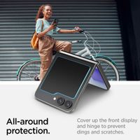 Spigen Protection d'écran en verre trempé GLAStR Fit 2 Paquets + Applicator Samsung Galaxy Z Flip 6 / Flip 7 FE