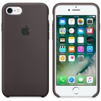 Apple Coque en silicone Apple iPhone SE (2022 / 2020) / 8 / 7 - Cocoa
