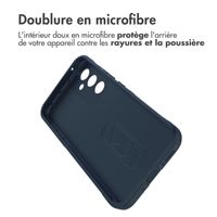 imoshion Coque arrière EasyGrip Samsung Galaxy A54 (5G) - Bleu foncé