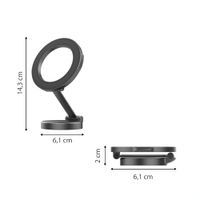 imoshion Support de téléphone pour voiture avec MagSafe - Tableau de bord - Noir