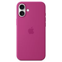 Apple Coque en silicone MagSafe Apple iPhone 16 Plus - Fuchsia