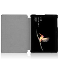 imoshion Coque tablette Trifold Microsoft Surface Go 4 / Go 3 / Go 2 - Bleu foncé