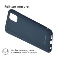 imoshion Coque Couleur Samsung Galaxy A04 - Bleu foncé