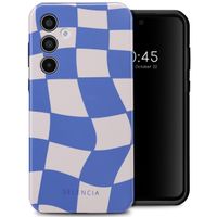 Selencia Coque arrière Vivid Samsung Galaxy A35 - Groovy Sapphire Blue