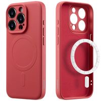 imoshion Coque Couleur avec MagSafe iPhone 15 Pro - Dusty Rose