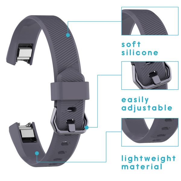 imoshion Bracelet silicone Fitbit Alta (HR) - Gris