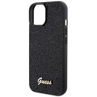 Guess Coque arrière Disco Script iPhone 15 - Noir