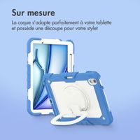 imoshion Coque tablette kidsproof Rugged Apple iPad Air 11 pouces (2025) M3 / (2024) M2 - Bleu