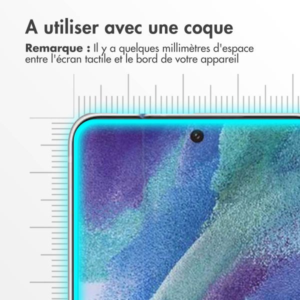 Accezz Protection d'écran en verre trempé Samsung Galaxy S21 FE