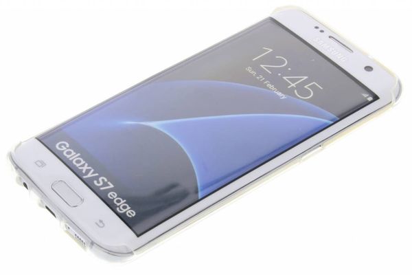 Concevez votre propre coque en gel Samsung Galaxy S7 Edge - Transparent