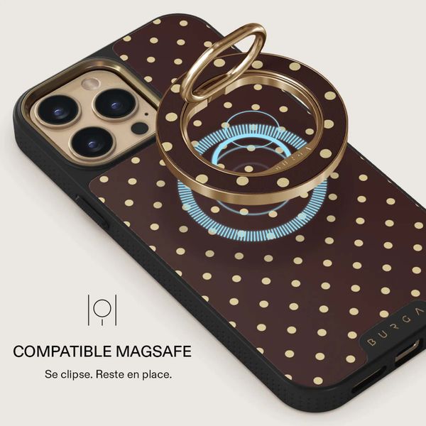 Burga Ringholder MagSafe Gold - Bague téléphone - Sorry Busy