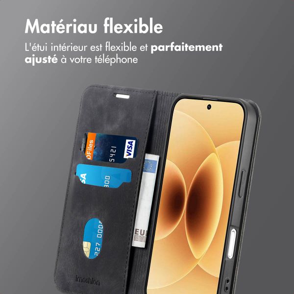 imoshion Étui de téléphone portefeuille Slim Xiaomi 17 - Noir