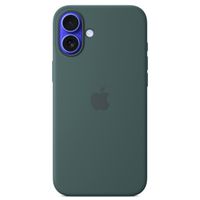 Apple Coque en silicone MagSafe iPhone 16 Plus - Lake Green