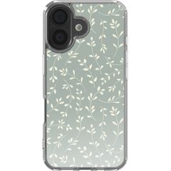 imoshion Coque Design Apple iPhone 16 - Smoke Green Flowers