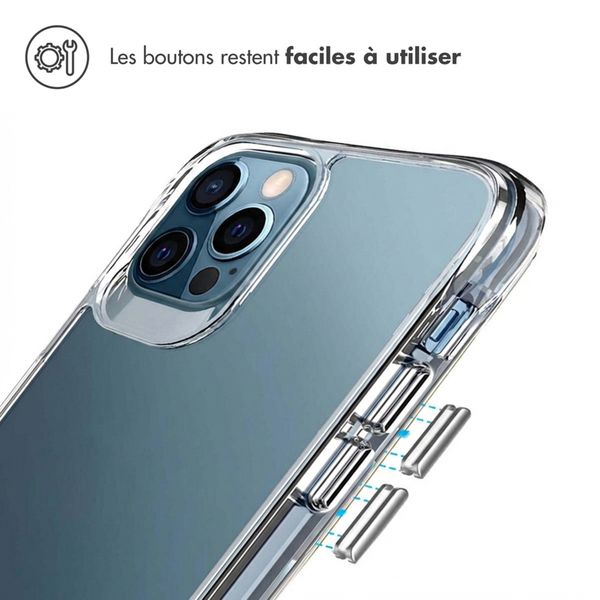 imoshion Coque Rugged Air Apple iPhone 12 (Pro) - Transparent