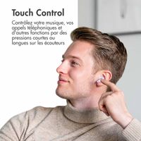 imoshion ﻿Écouteurs Aura Pro - Écouteurs sans fil - Écouteurs sans fil Bluetooth - Avec fonction de réduction du bruit ANC - Lavender Lilac