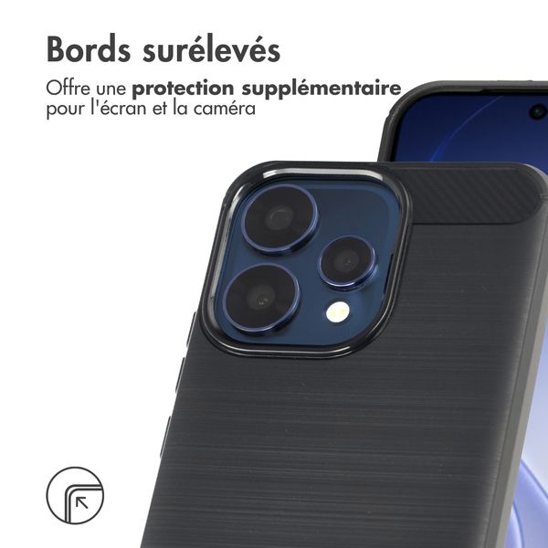 imoshion Coque Brushed Oppo Reno15 (5G) - Noir