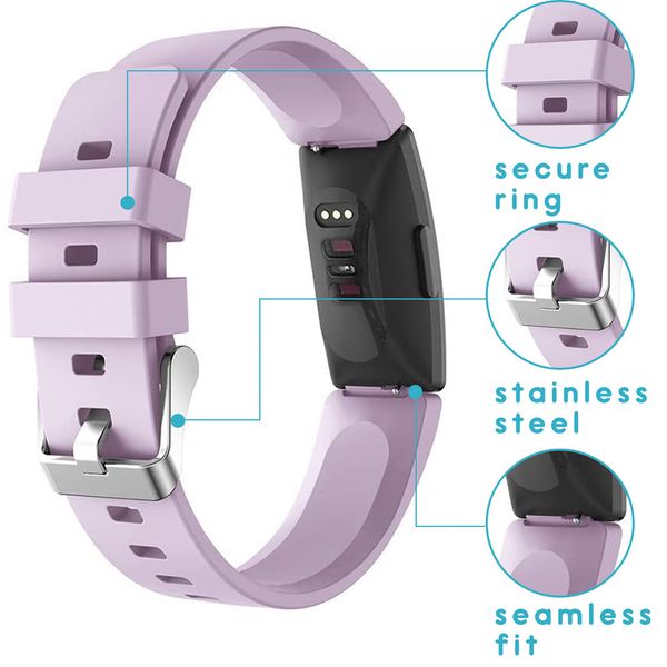 imoshion Bracelet silicone Fitbit Inspire - Violet