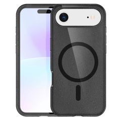 imoshion Coque Pailletée avec MagSafe Apple iPhone Air - Noir