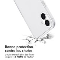 imoshion Coque Stand iPhone 16 Plus - Transparent