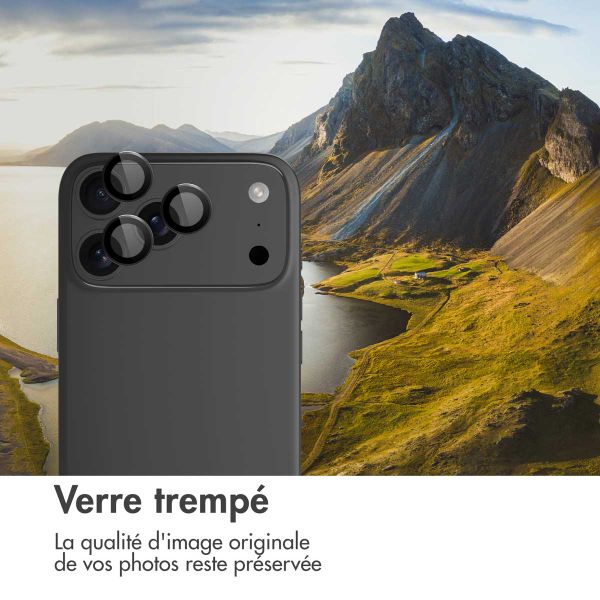 imoshion Protection d'objectif d'appareil photo (pack de 2) Apple iPhone 17 Pro / 17 Pro Max - Gris