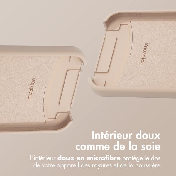 imoshion Coque de couleur avec cordon amovible MagSafe iPhone 12 (Pro) - Nude