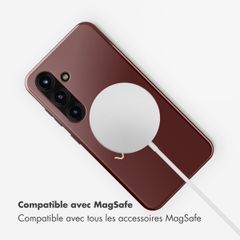 Selencia Coque arrière Vivid avec MagSafe Samsung Galaxy S25 - Delulu