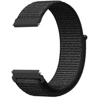 imoshion Bracelet en nylon Samsung Galaxy Watch 3 (45 mm) / Watch (46 mm) / Gear S3 Frontier / Gear S3 Classic (22 mm) - Noir