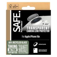 SAFE by PanzerGlass Protection Caméra iPhone 16e - Transparent