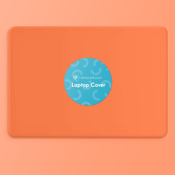 imoshion Coque rigide Apple MacBook Air 15 pouces (2023 / 2024 M3 chip / 2025 M4 chip) - Apricot Crush Orange