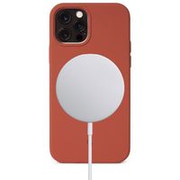 Decoded Coque en silicone MagSafe iPhone 12 (Pro) - Rust