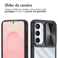 imoshion Coque arrière Camslider Samsung Galaxy S25 - Noir