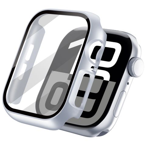 imoshion Coque rigide à couverture complète Apple Watch 10 / 11 - 42 mm - Argent