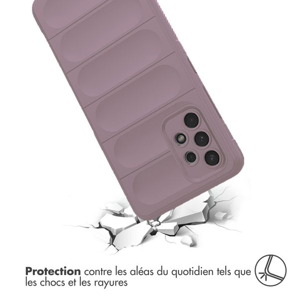 imoshion Coque arrière EasyGrip Samsung Galaxy A32 (4G) - Violet