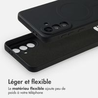 imoshion Coque Couleur avec MagSafe Samsung Galaxy A36 - Noir