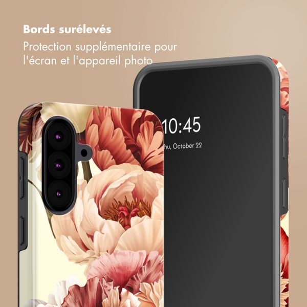 Selencia Coque arrière Vivid Samsung Galaxy A37 (5G) - Vintage Peony