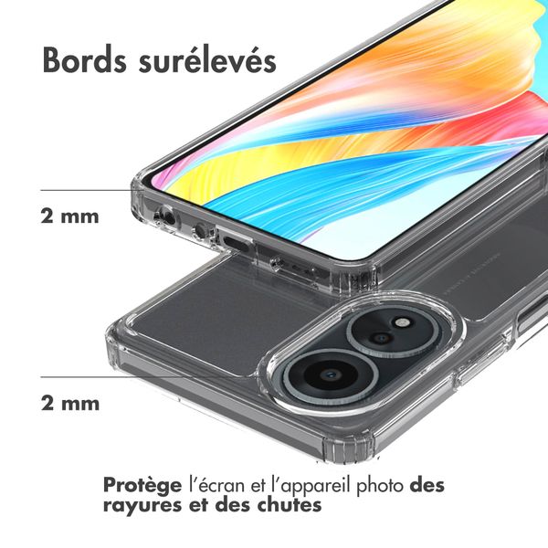 Accezz Coque Xtreme Impact Oppo A58 - Transparent