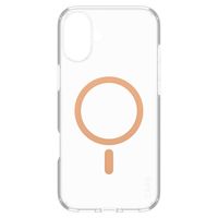 CARE by PanzerGlass Coque Urban Combat MagSafe iPhone 16 Plus - Transparent / Peach