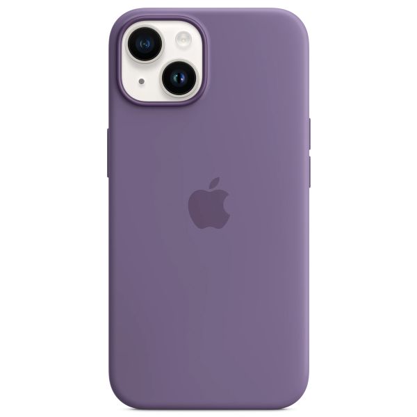 Apple Coque en silicone MagSafe iPhone 14 - Iris Purple