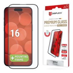 Displex Protection d'écran en verre trempé Real Glass Full Cover iPhone 16