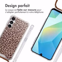 imoshion Coque Design avec cordon Samsung Galaxy A16 - Leopard Mood