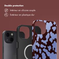 Selencia Coque arrière Vivid avec MagSafe Apple iPhone 13 - Moo'd Lavender Glow