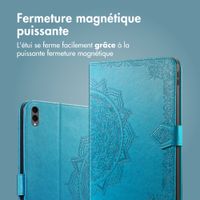 imoshion Coque tablette Samsung Galaxy Tab S11 Ultra - Turquoise