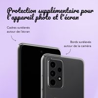 Coque personnalisée avec une lettre Samsung Galaxy A52(s) (5G/4G) - Transparent