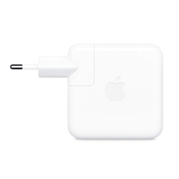 Apple Adaptateur secteur USB-C d’origine - Chargeur MacBook - 70W - Blanc