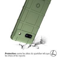 imoshion Coque Rugged Shield Google Pixel 7a - Vert foncé