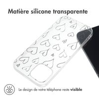 imoshion Coque Design Apple iPhone 14 - Hearts