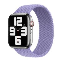 Apple 4 Pack Apple Bracelet Solo tressé Apple Watch| 38/40/41/42 mm - Taille 6 - (PRODUCT)RED / Maize / Lavender / Storm Blue
